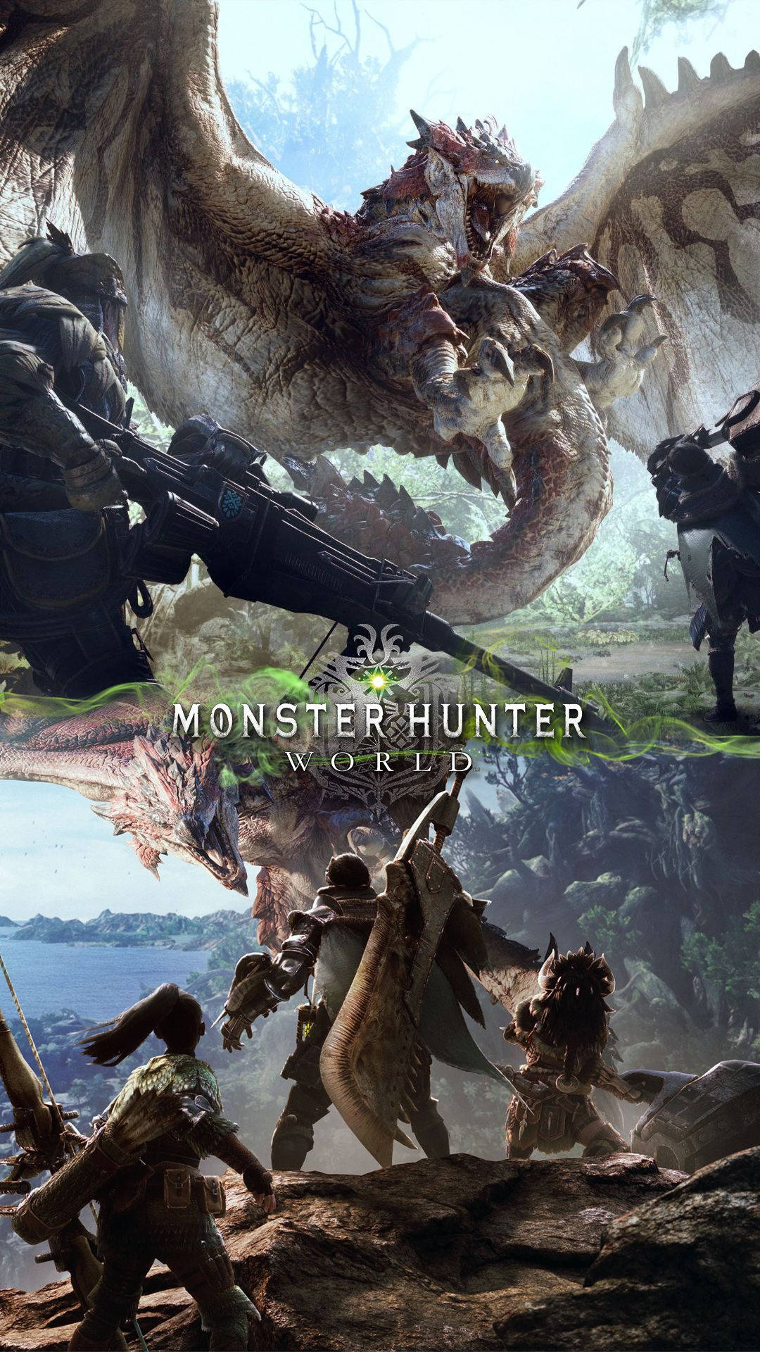 Get Ready To Take On Your Ultimate Adventure With Monster Hunter On Your Next Smartphone! Background