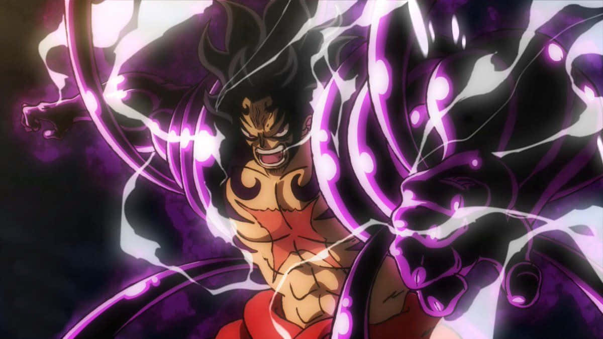 Get Ready To Unleash The Power Of Luffy Gear 5! Background