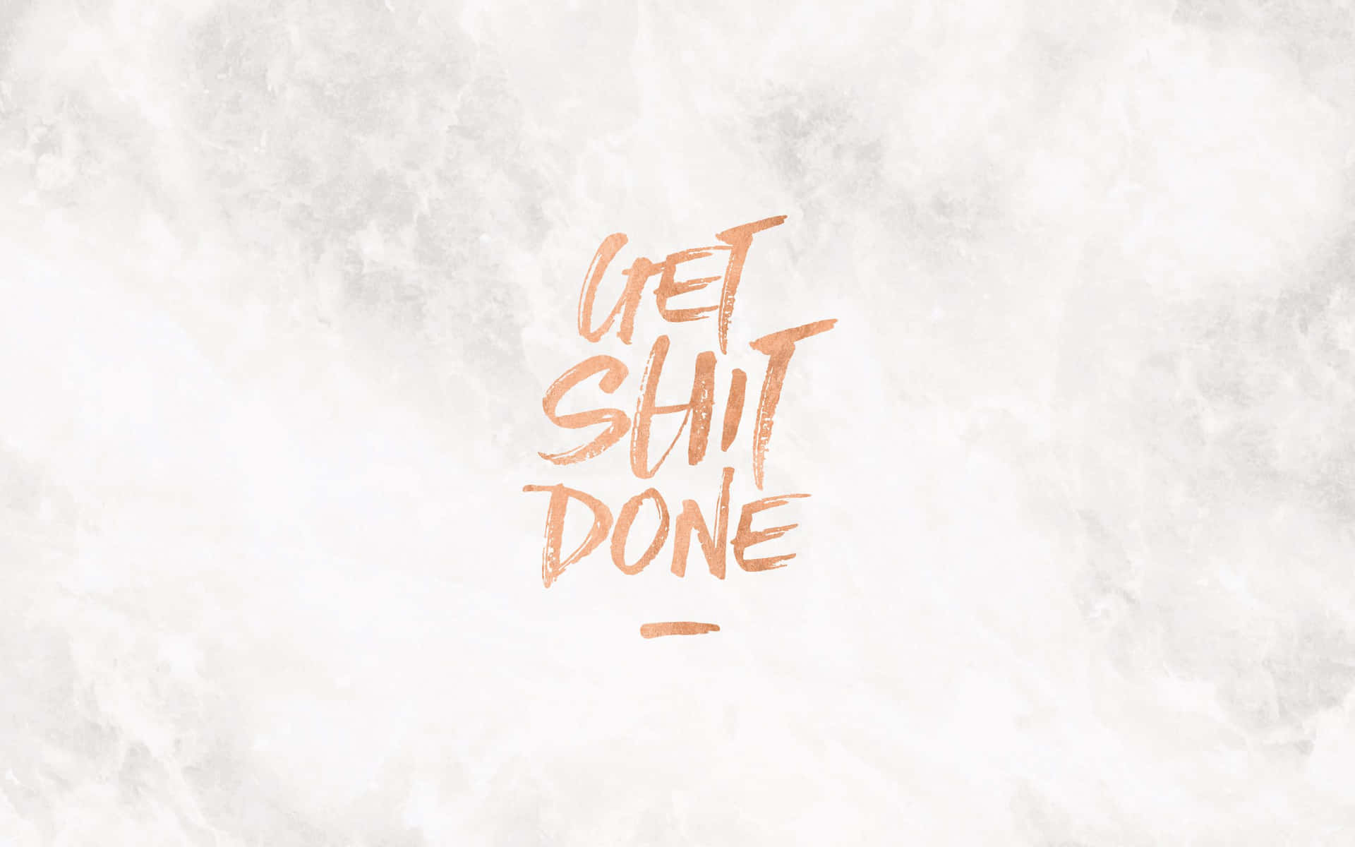 Get Shit Done Minimalist White Background