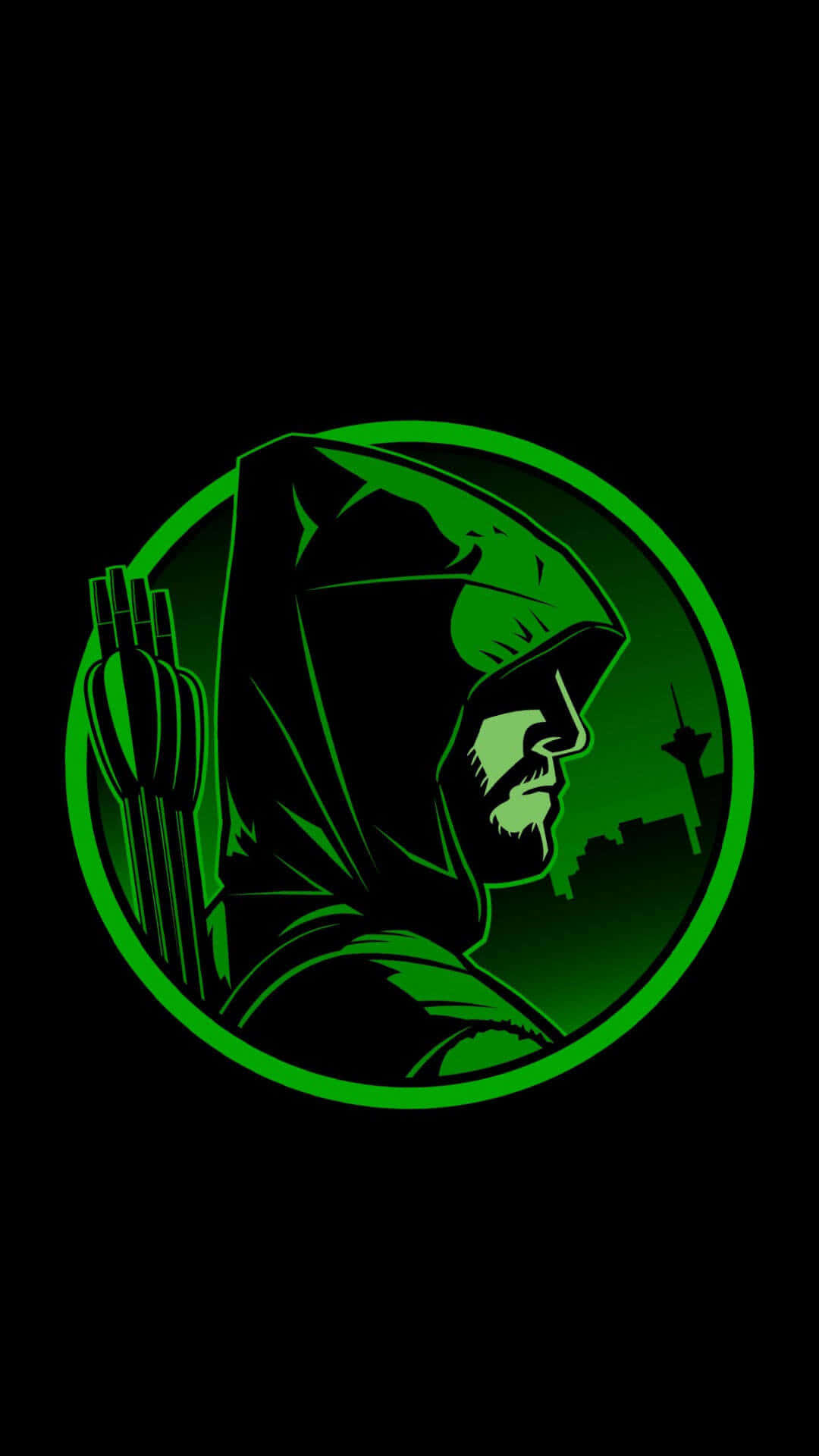 Get Steppin' With The Latest Green Arrow Iphone Background