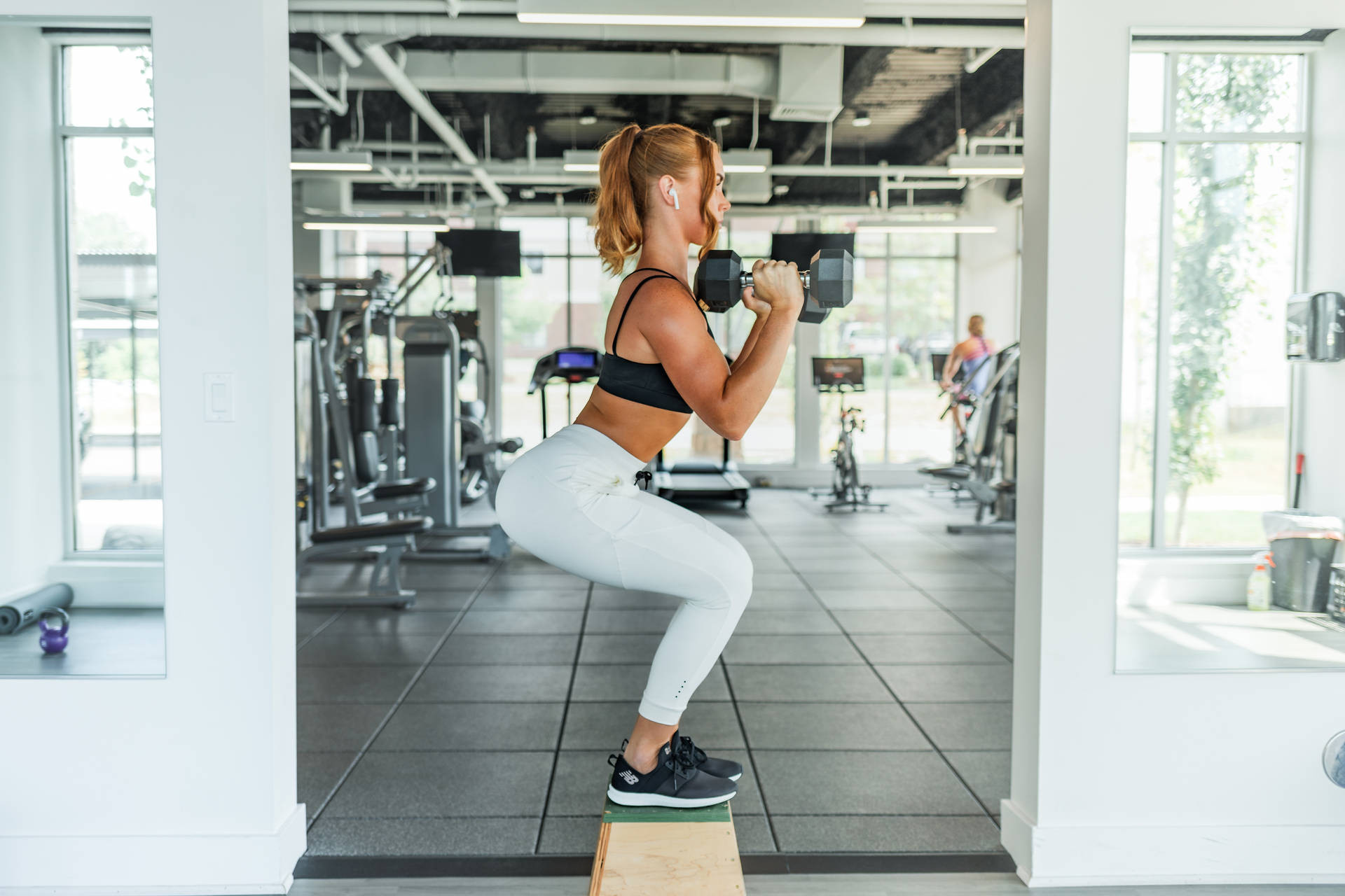 Get Strong And Stay Fit With A Challenging Dumbbell Workout! Background