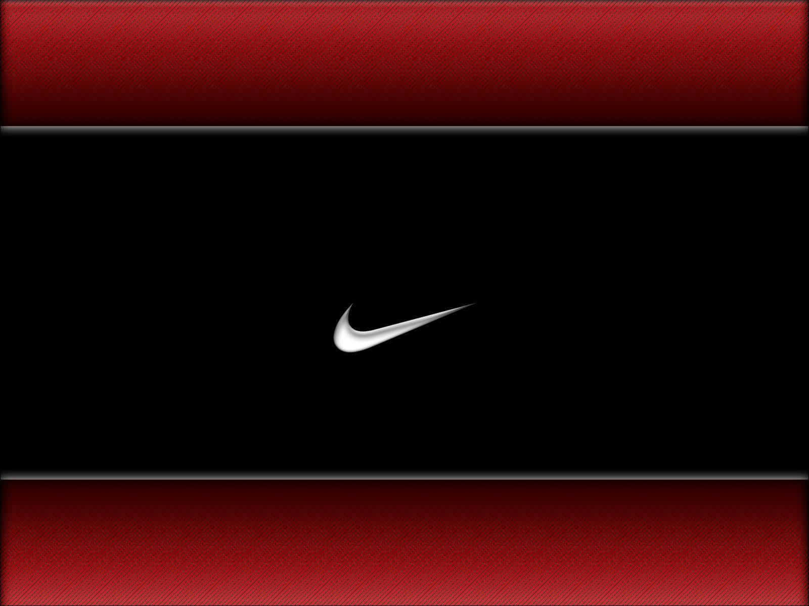 Get Stylish In Red Nike Background