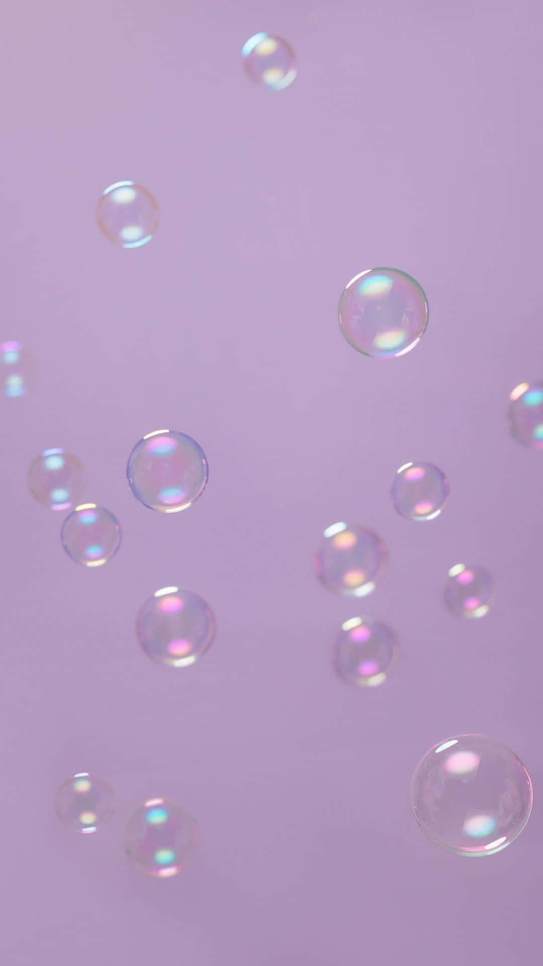 Get Stylish With Bubbles Phone Background