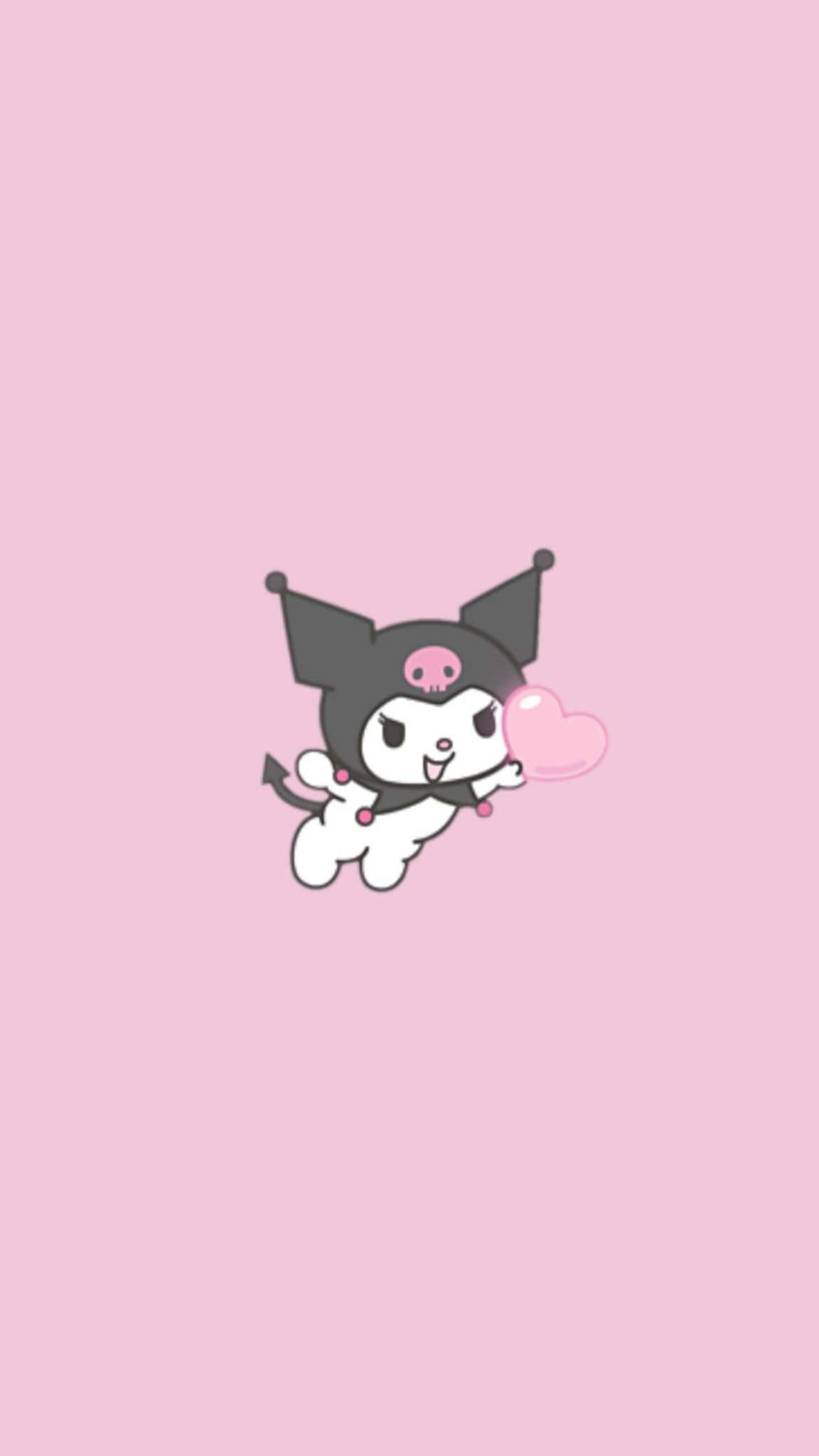 Get Stylish With Kuromi Aesthetic! Background