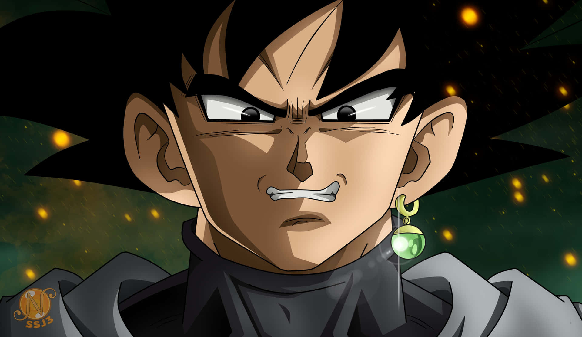 Get Super Saiyan With Goku Black 4k Wallpaper Background