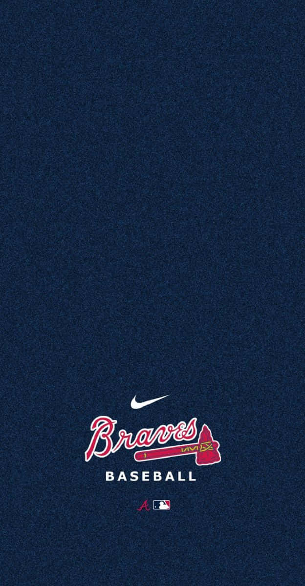 Get The Atlanta Braves Look On Your Iphone Background