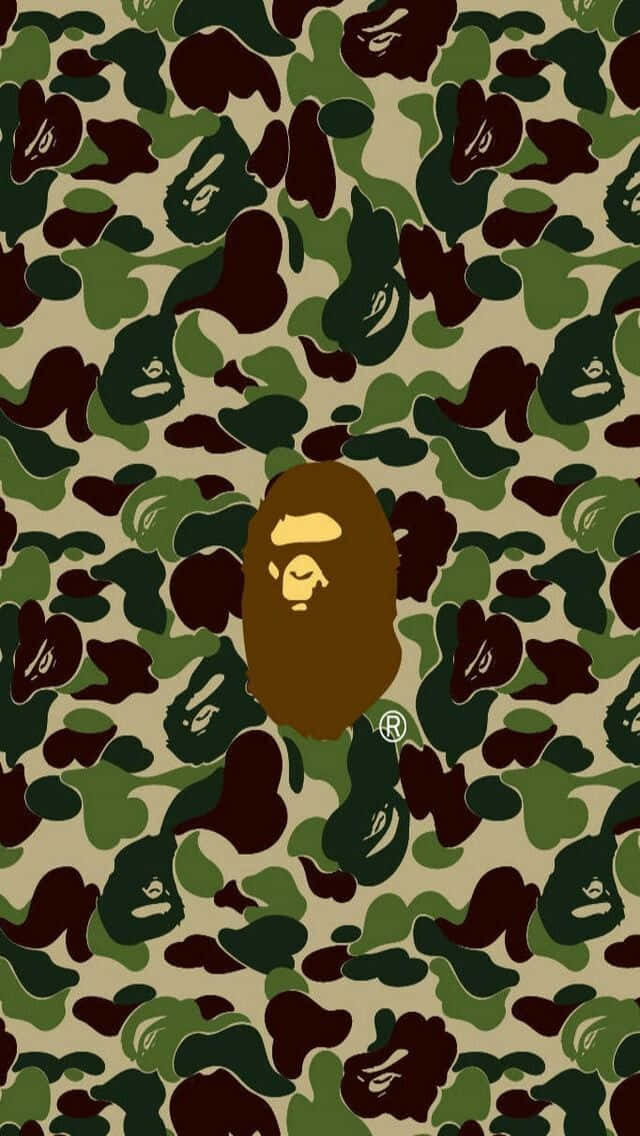 Get The Camo Cool Look With The Bape Iphone 6. Background