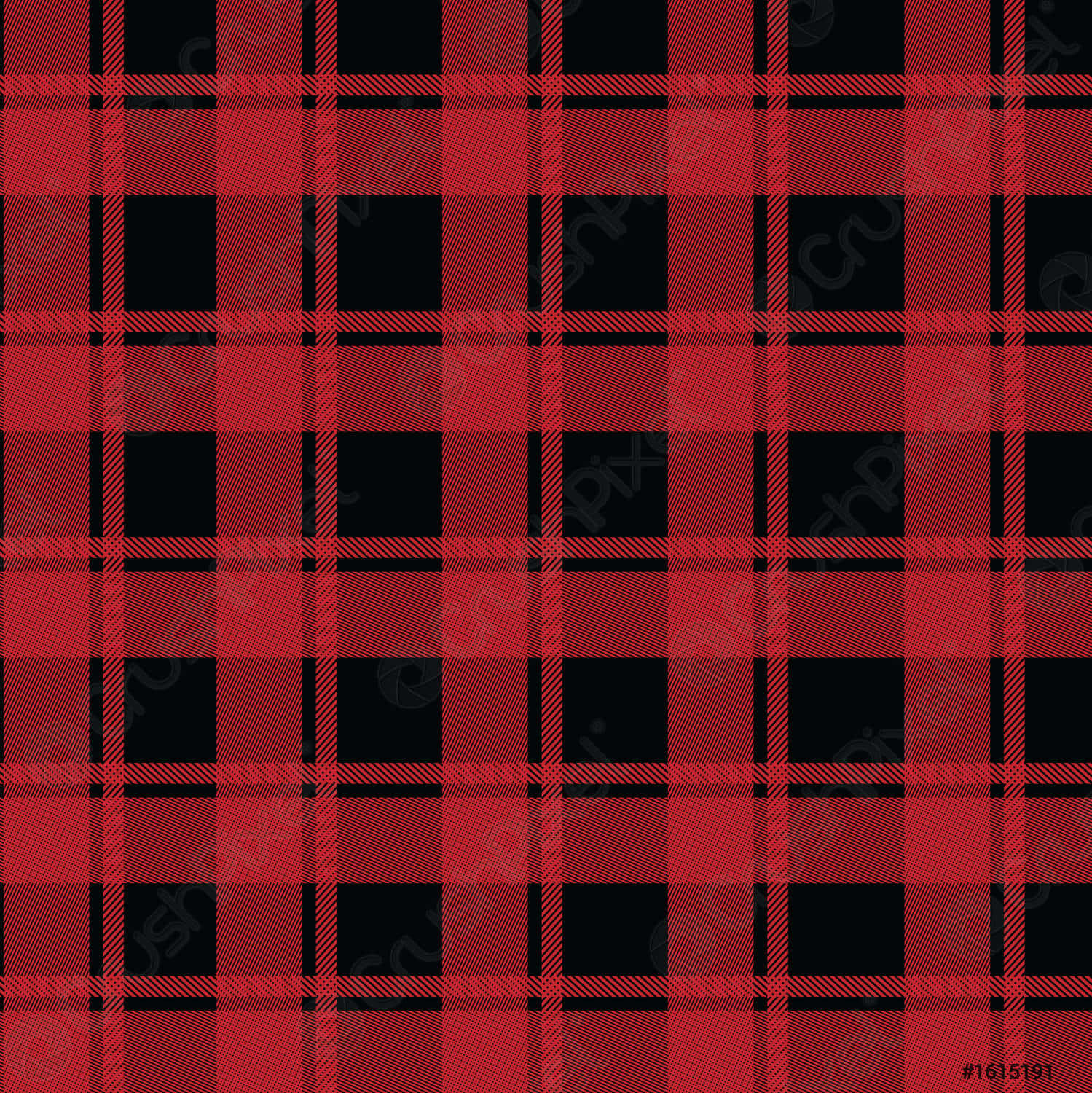 Get The Classic Look With Black And Red Plaid! Background