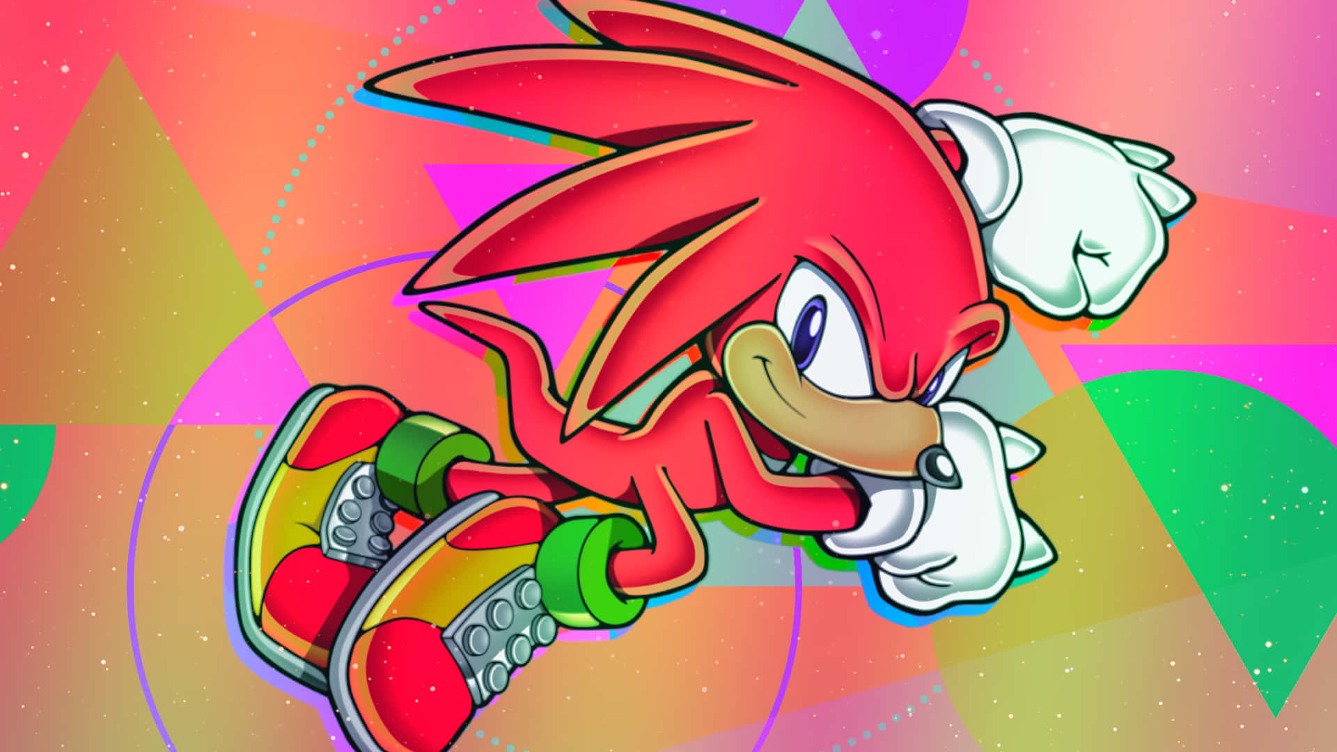 Get The Edge With Knuckles! Background