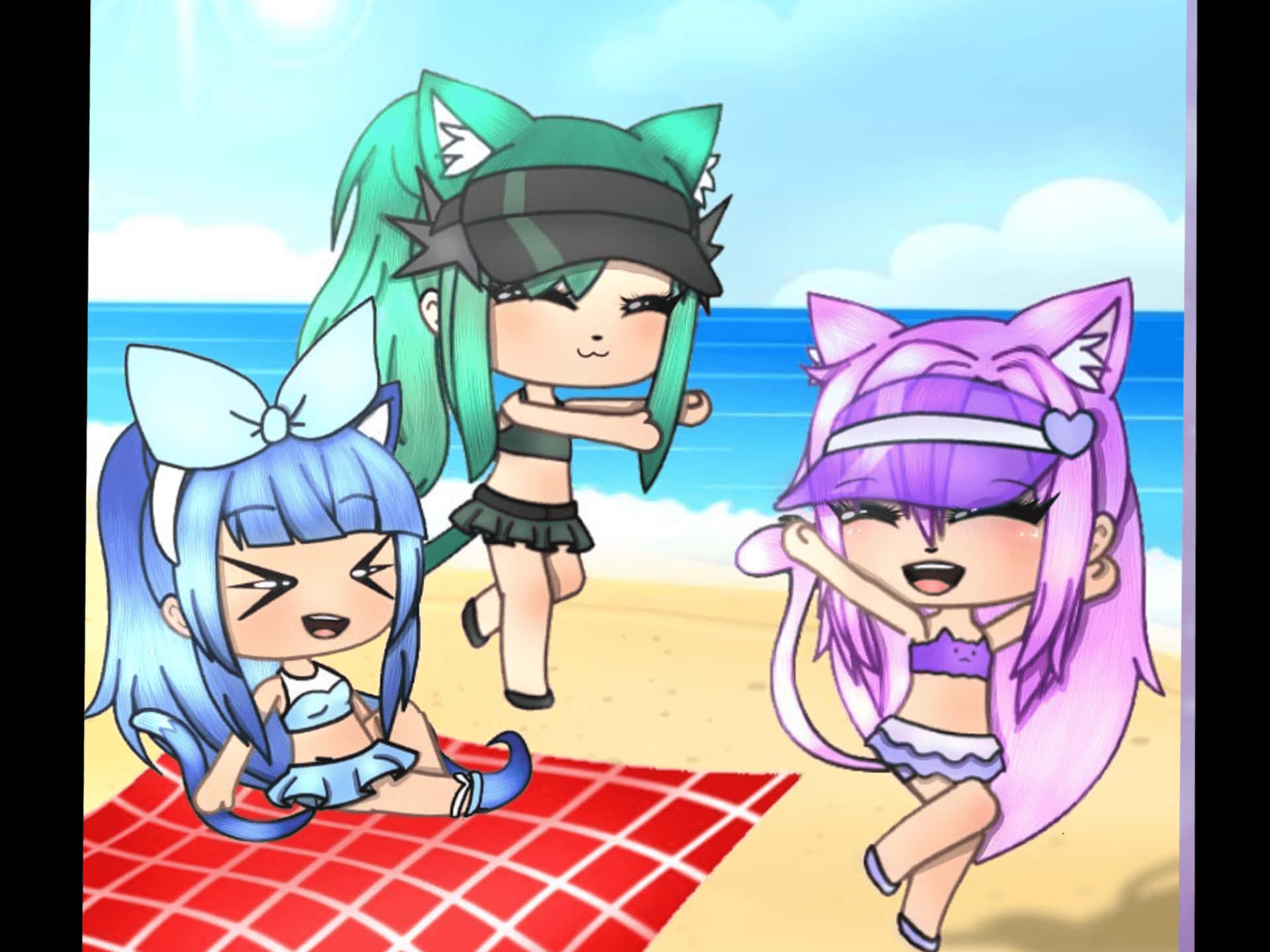 Get The Gacha Club Girl Look! Background