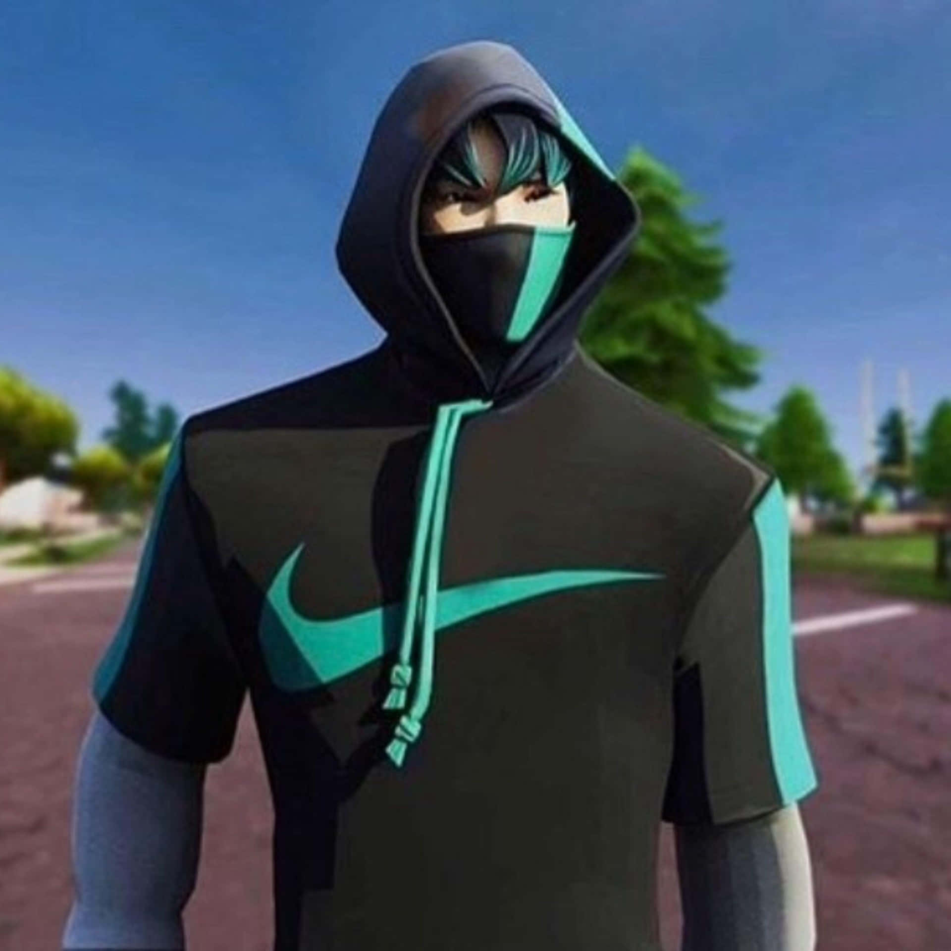 Get The Iconic Fortnite Ikonik Skin For Your Avatar Background