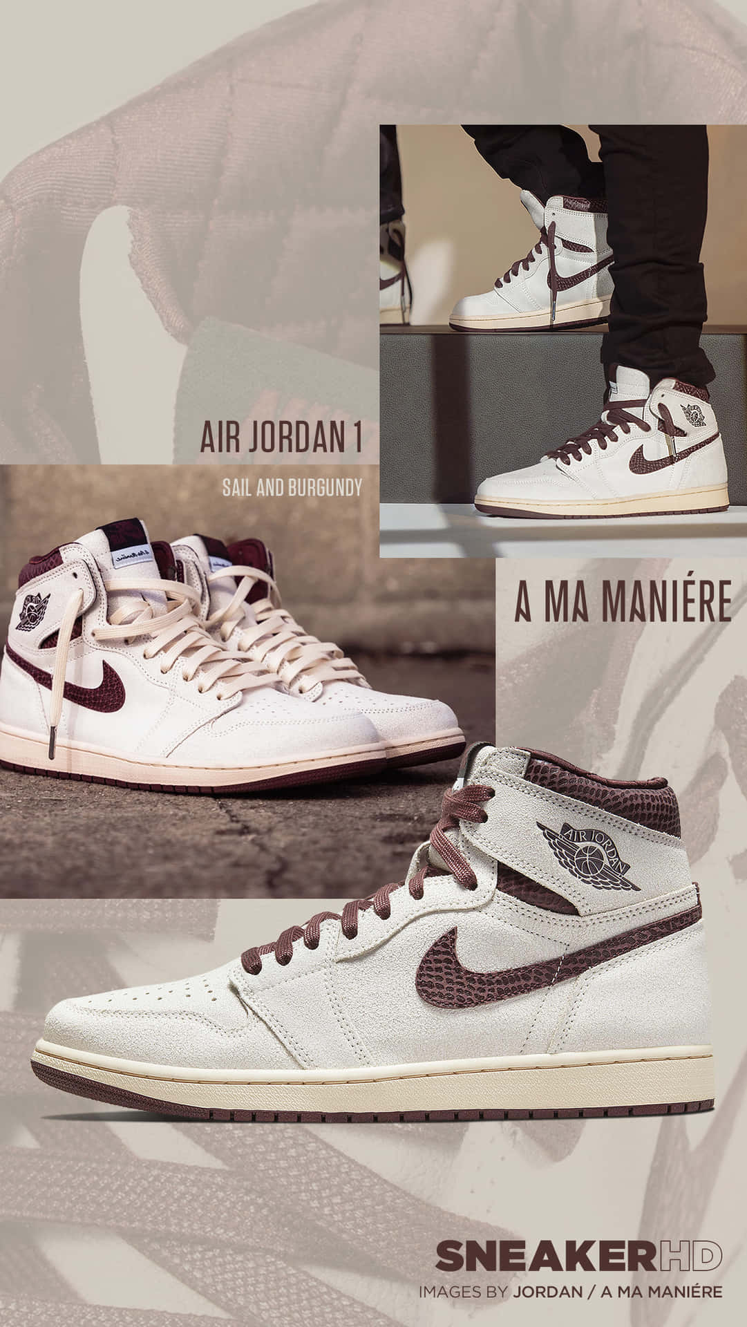 Get The Iconic Look Of The Air Jordan 1 Background