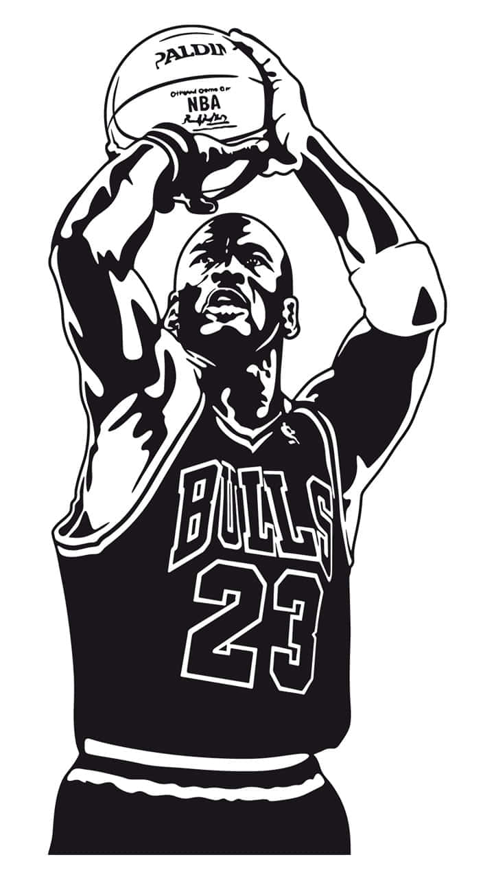 Get The Iconic Style Of Michael Jordan On Your Iphone! Background