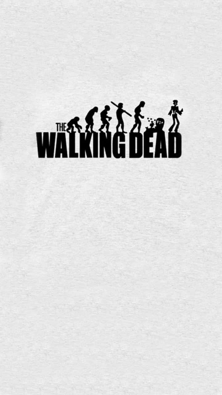 Get The Lastest Phone Case Branded With The Walking Dead Logo Background