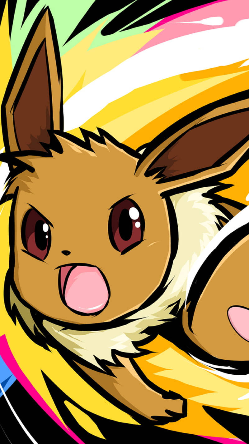 Get The Latest Advanced Technology With The Eevee Iphone Background