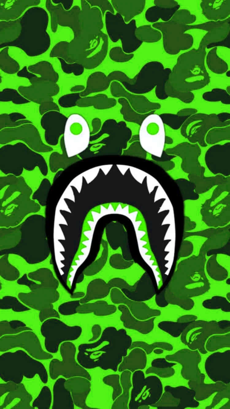 Get The Latest Bape Style With This New Iphone Background