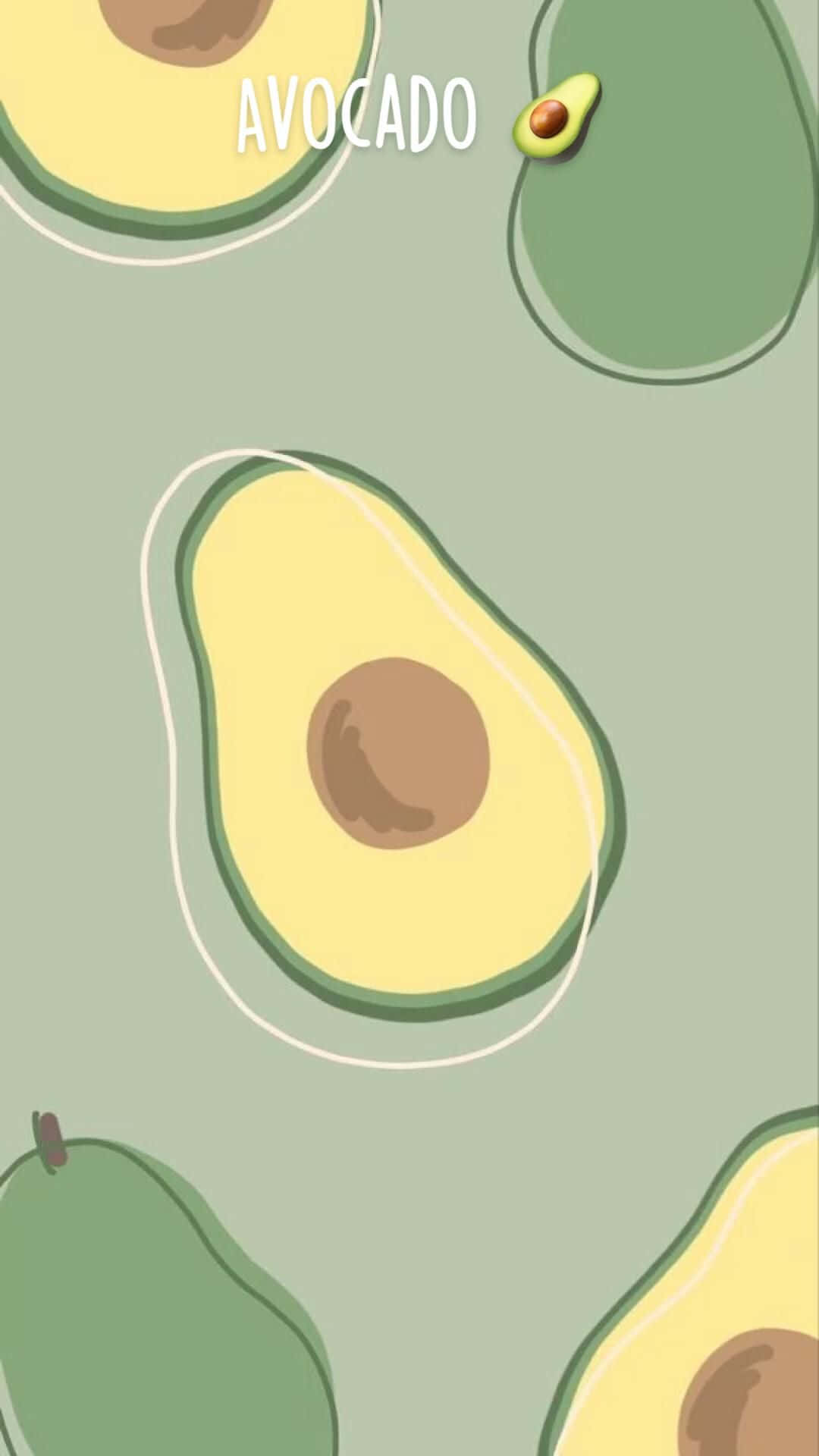 Get The Latest Iphone Innovation In The Form Of An Avocado Phone. Background