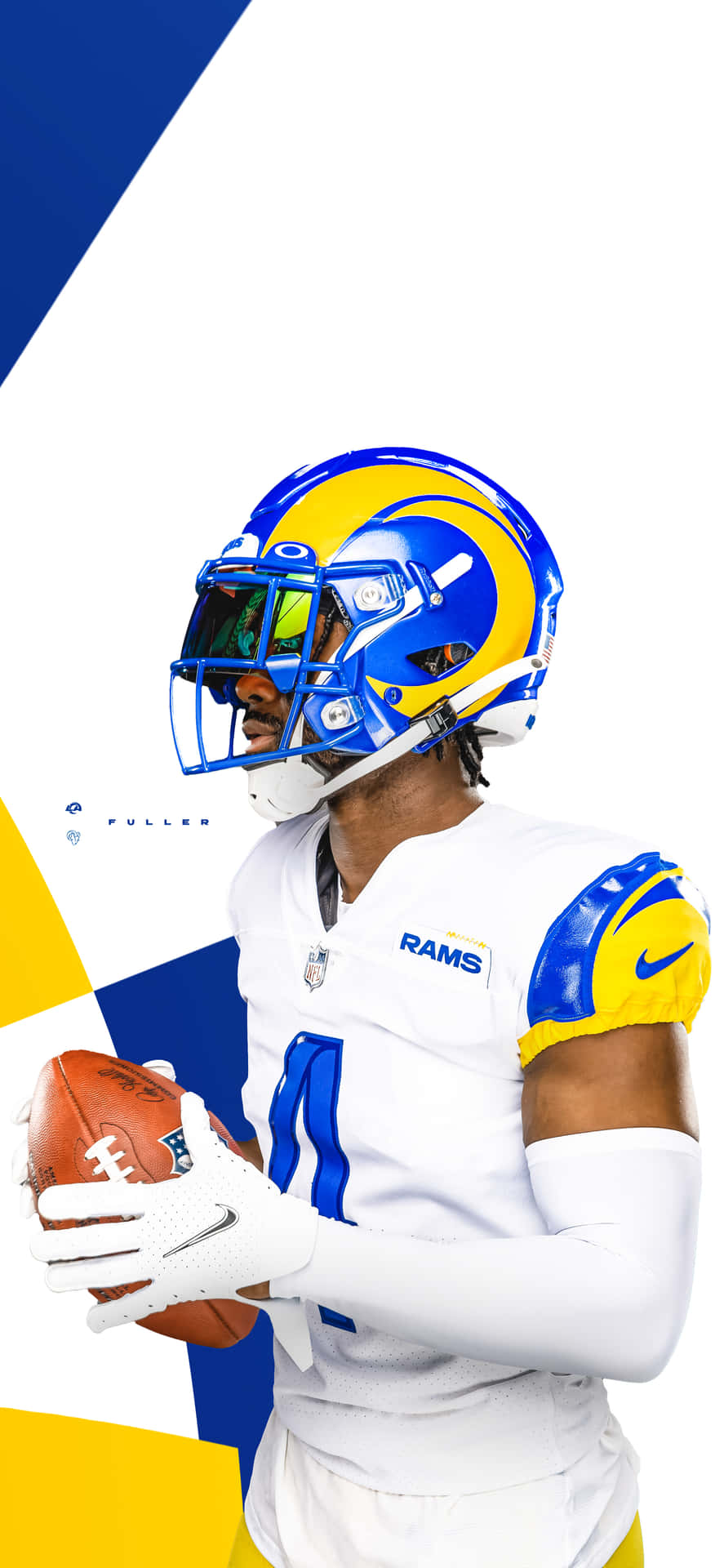 Get The Latest Iphone X Style With Rams Background