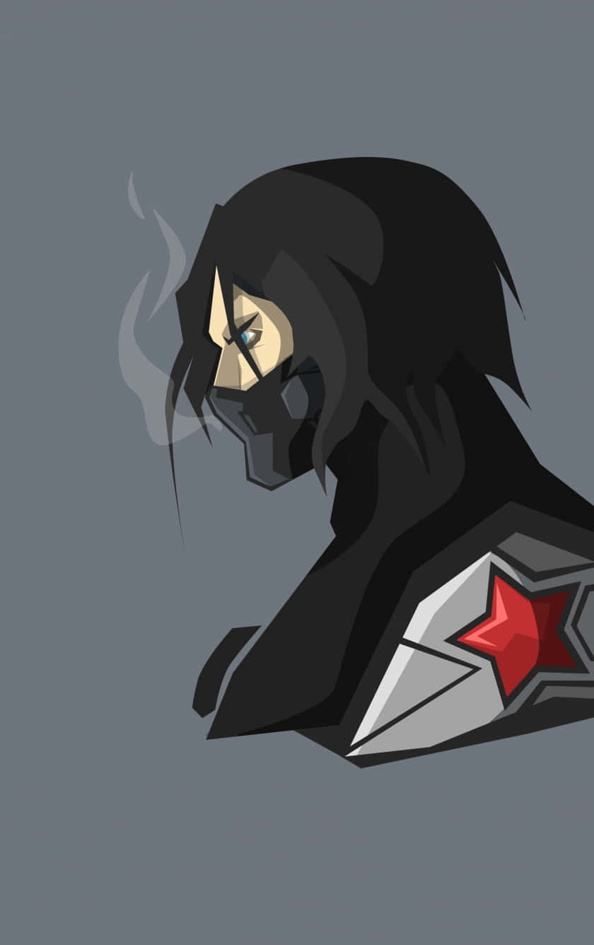 Get The Latest Phone Featuring The Beloved Bucky Barnes Background