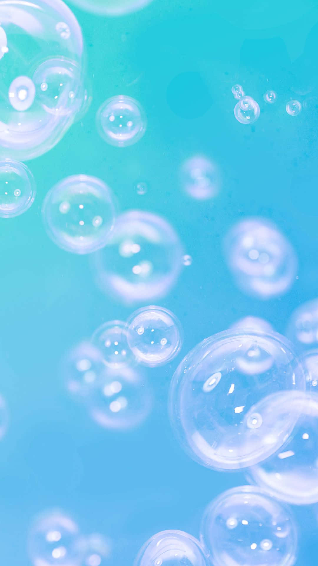 Get The Latest Technology With Bubbles Phone Background