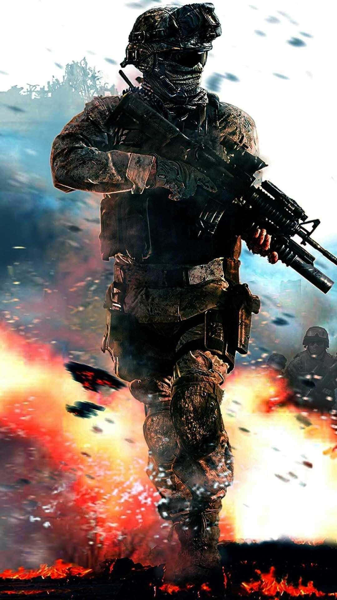 - Get The Look And Feel Of Military Strength With The Iphone Background