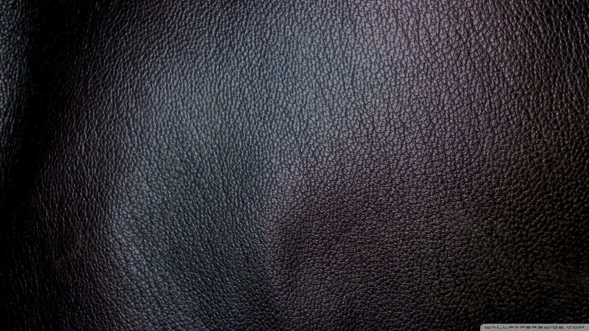 Get The Luxurious Look And Feel Of Black Leather Background