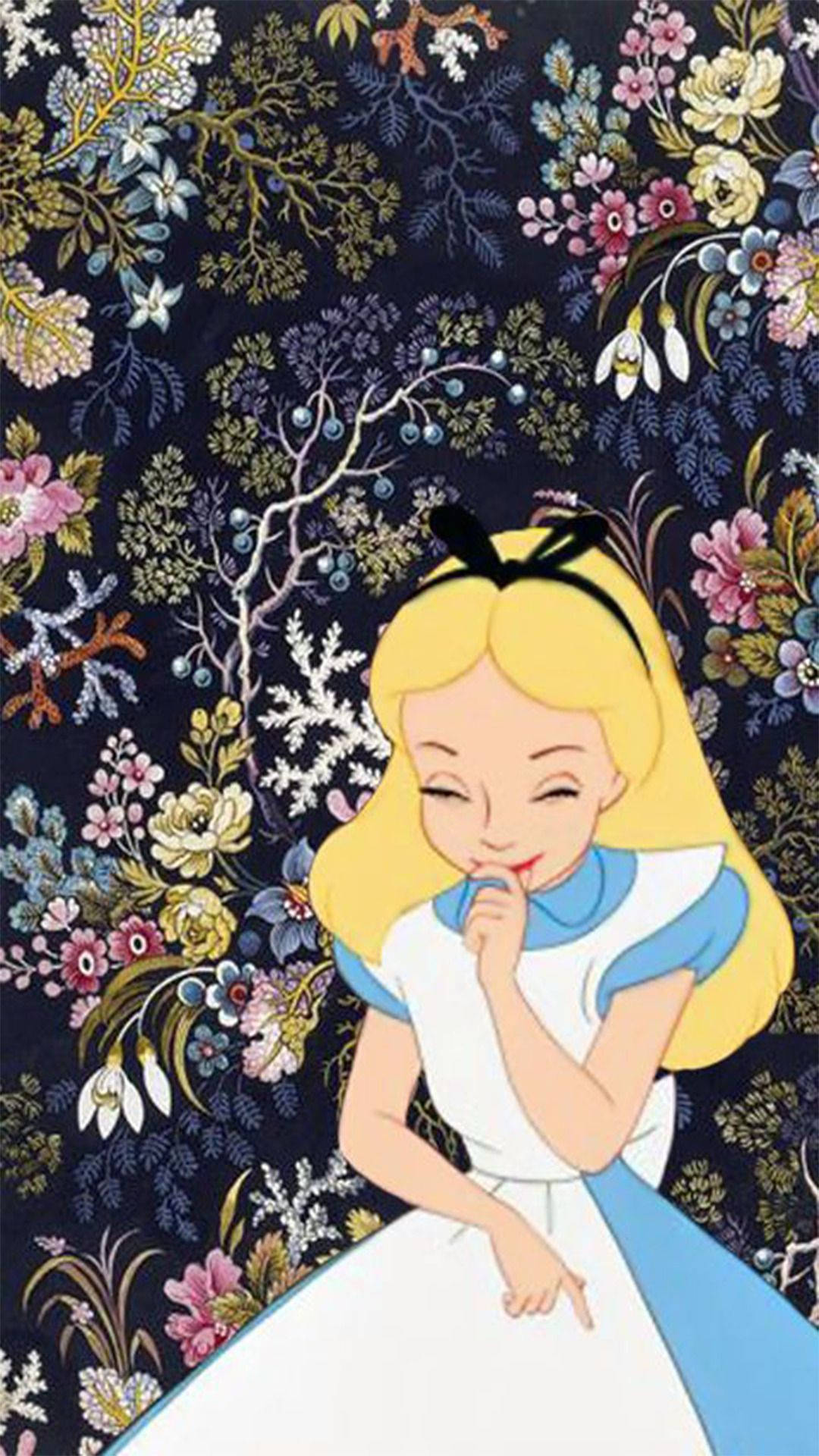 Get The Magic Of Alice In Wonderland On Your Phone Background