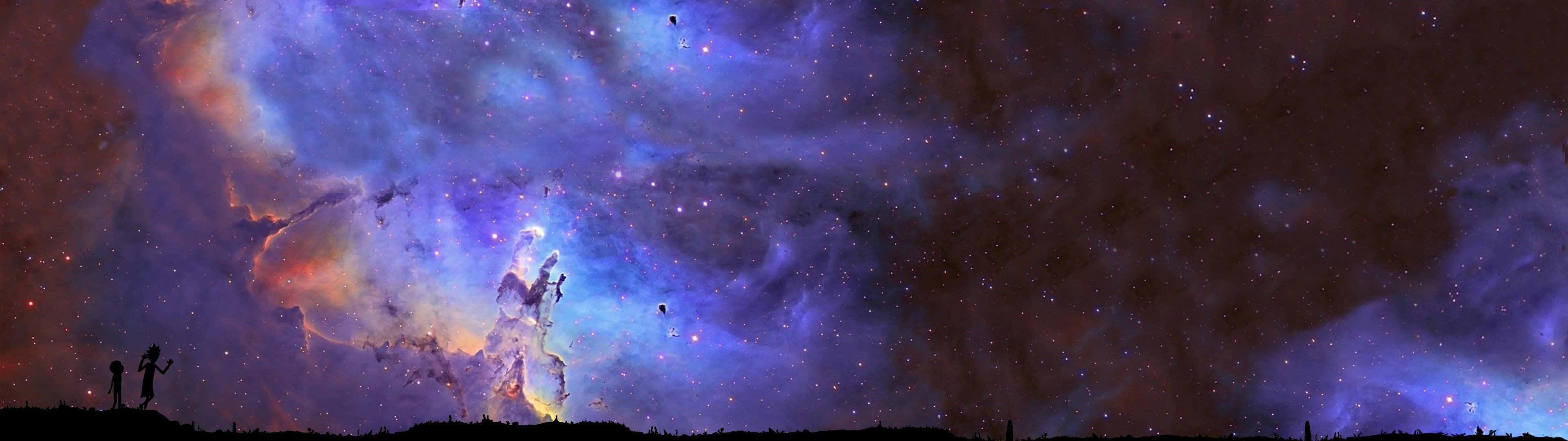 Get The Most Out Of Working With Dual Screen Space Background
