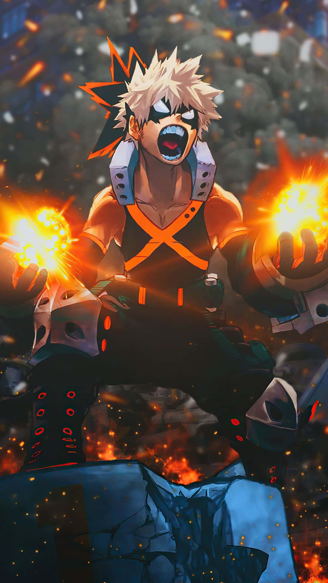 Get The Most Out Of Your Phone With The Bakugo Phone Background