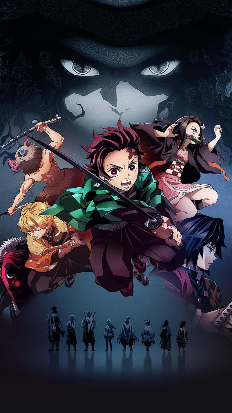 Get The New Demon Slayer Iphone 11 Background