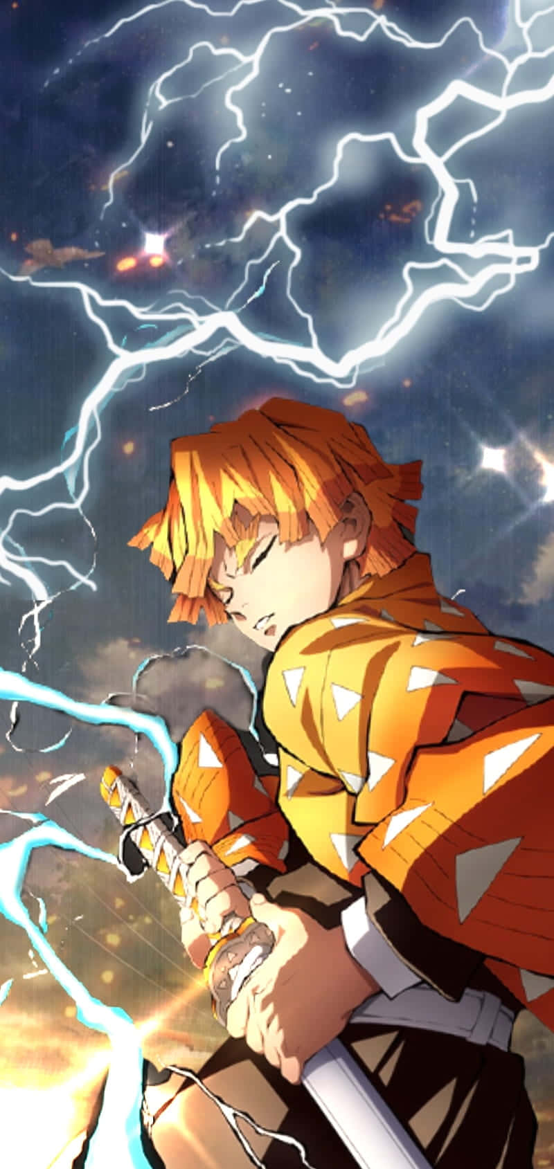 Get The New Zenitsu Phone For Peak Performance Background