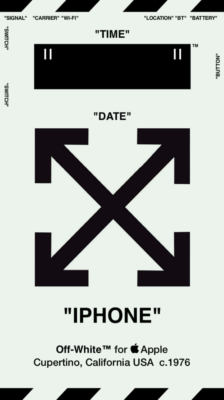 Get The Off White Iphone 11 For The Trendiest Phone Out There.