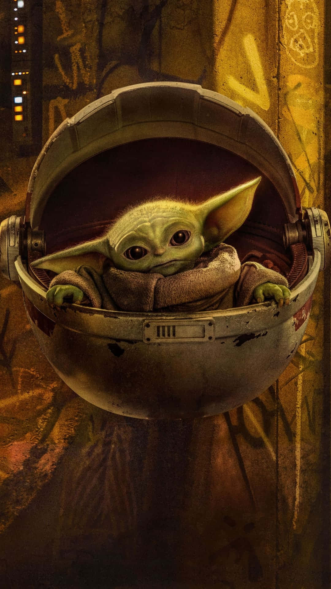 Get The Official Baby Yoda Phone To Join His Adventures! Background