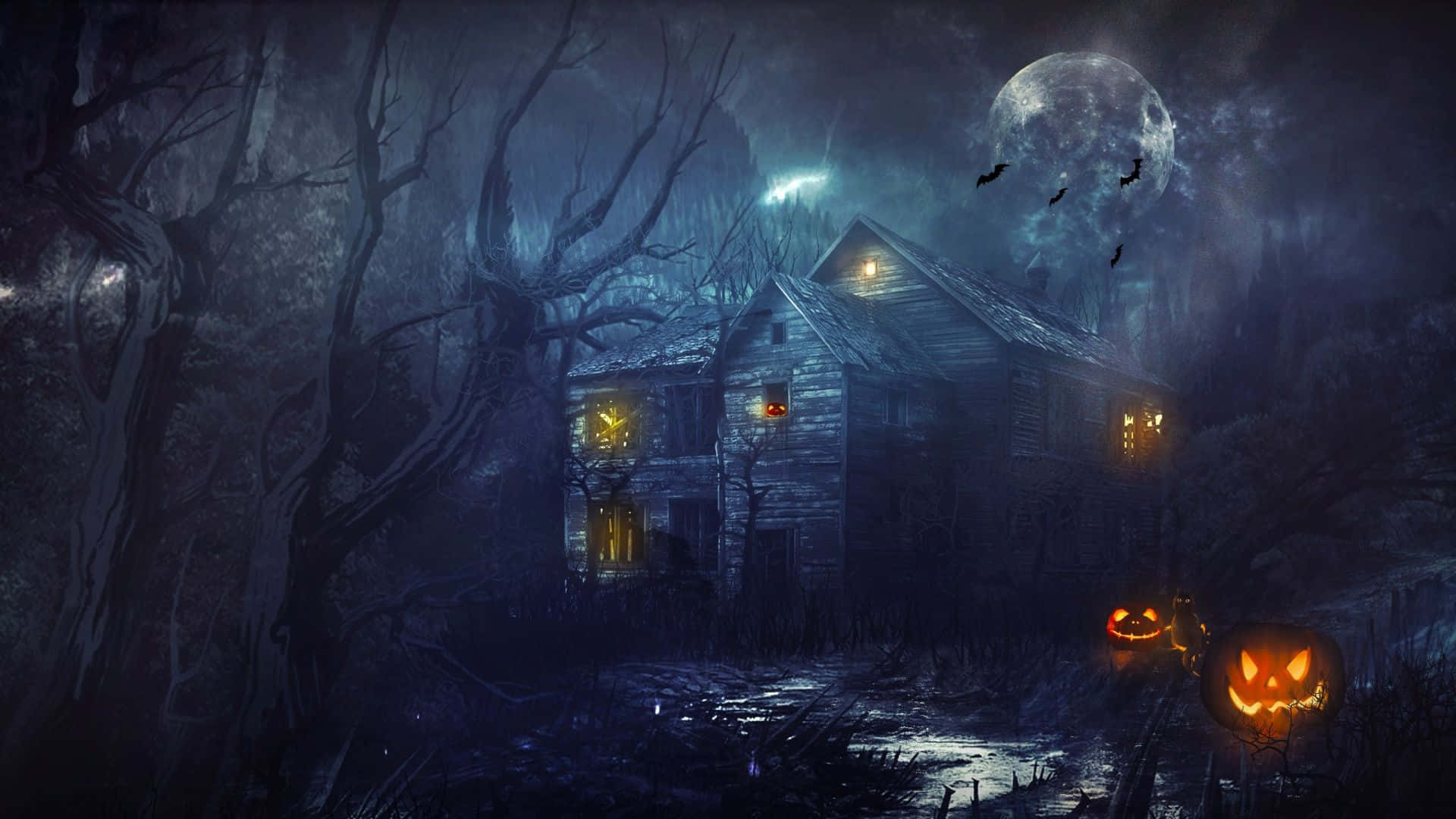 Get The Perfect Creepy Look For Your Desktop This Halloween.