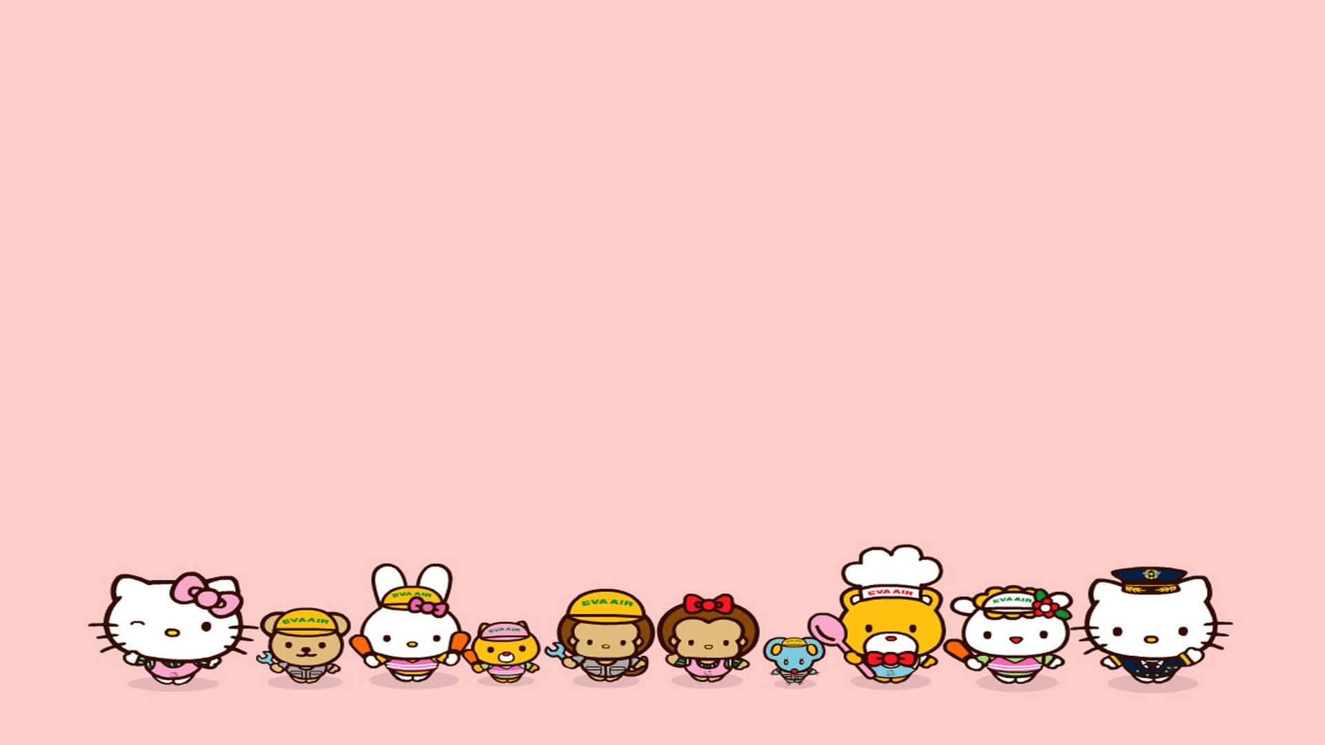Get The Perfect Desktop Companion With The Colorful And Stylish Hello Kitty Pc Background