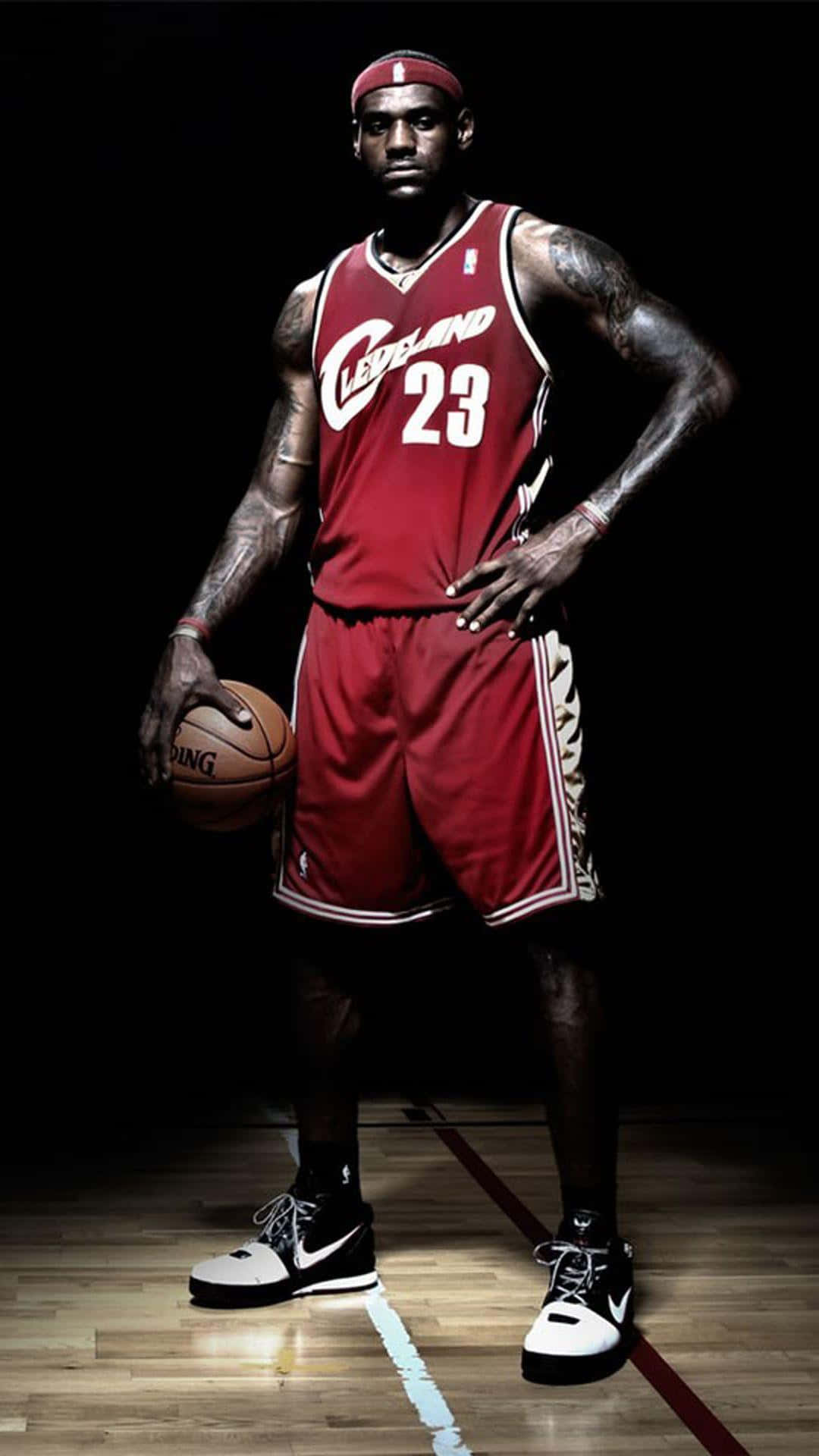 Get The Perfect Phone For Basketball Season With The Lebron James Edition Iphone Background