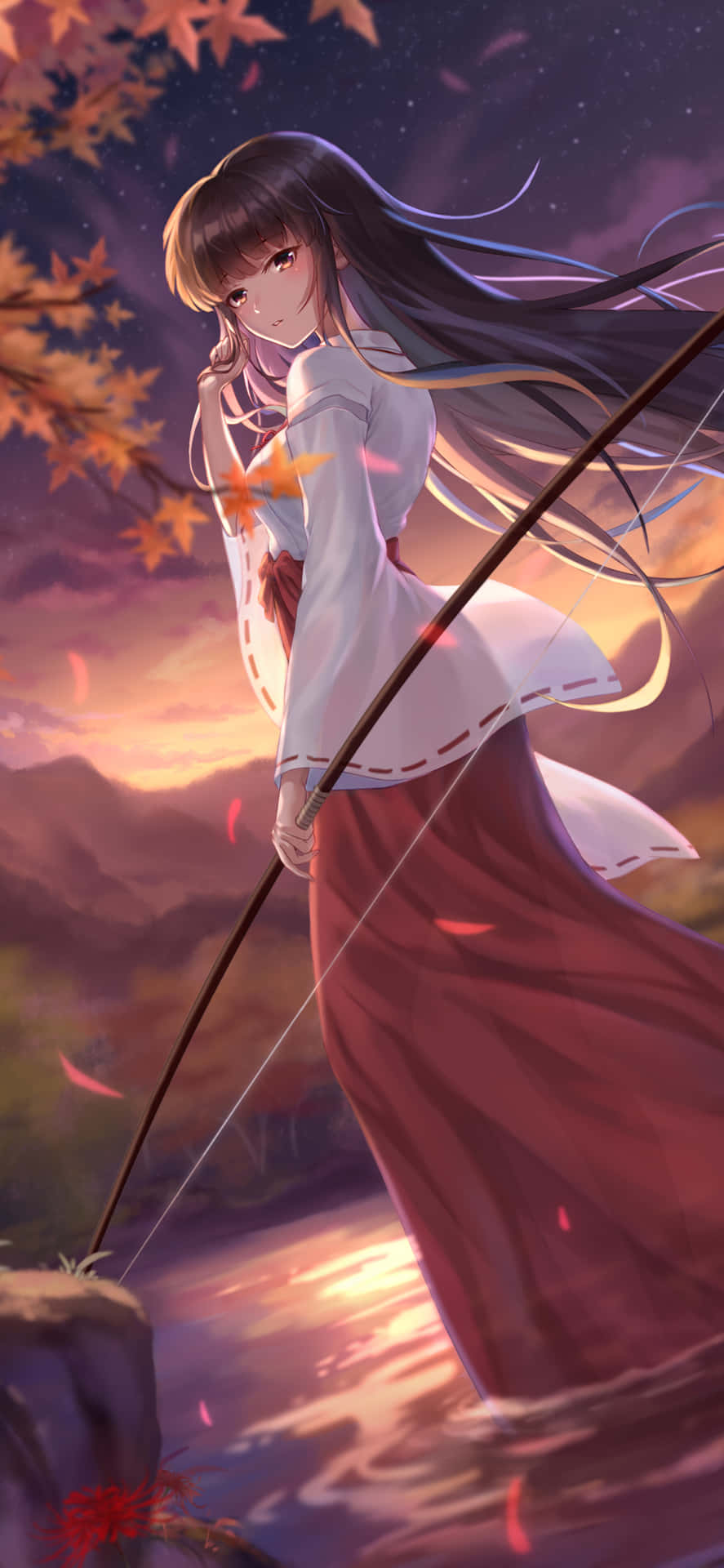 Get The Perfect Wallpaper For Your Iphone With This Inuyasha Design!