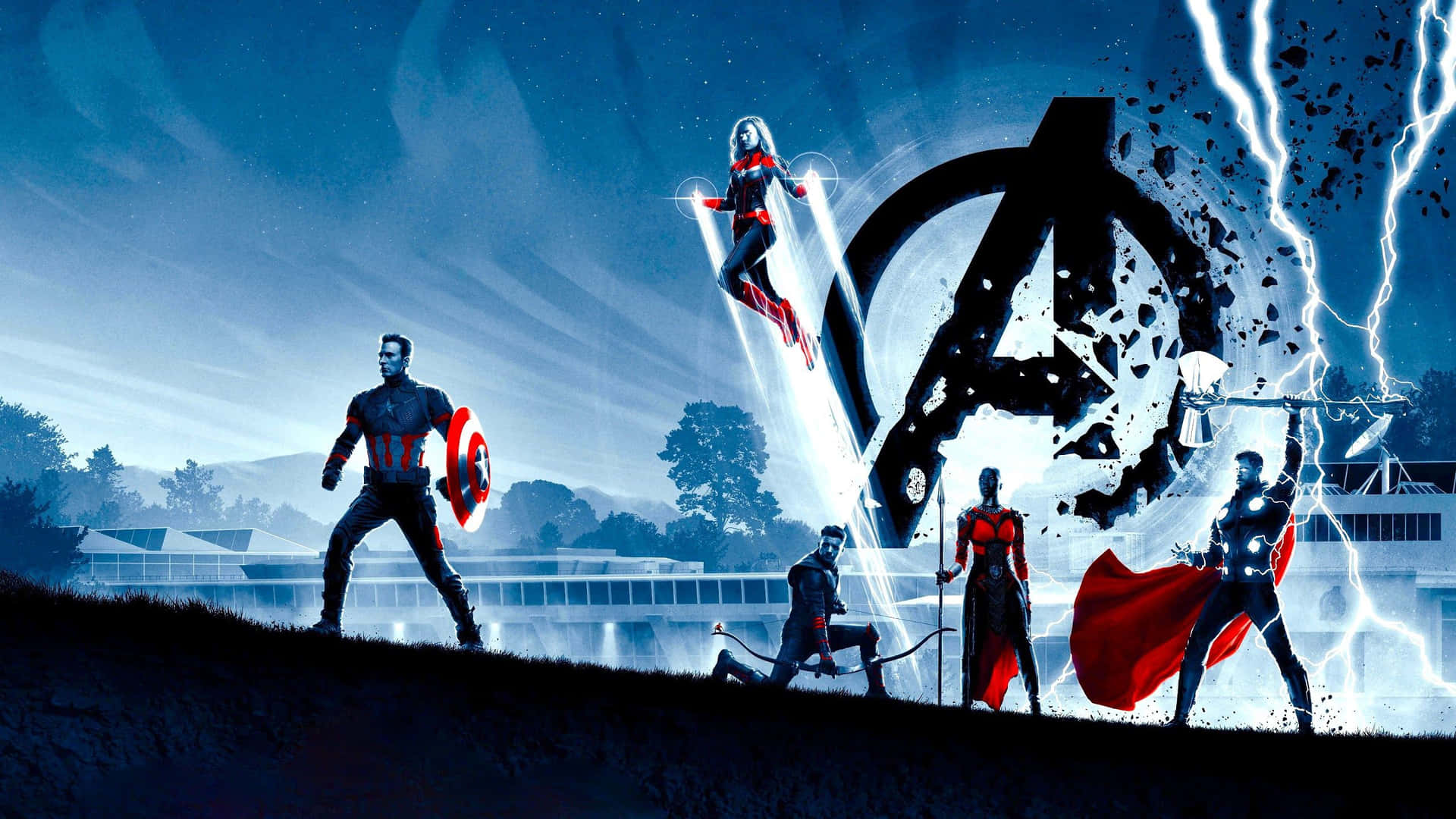 Get The Power Of Heroes In Your Hands With The Marvel Ipad Background