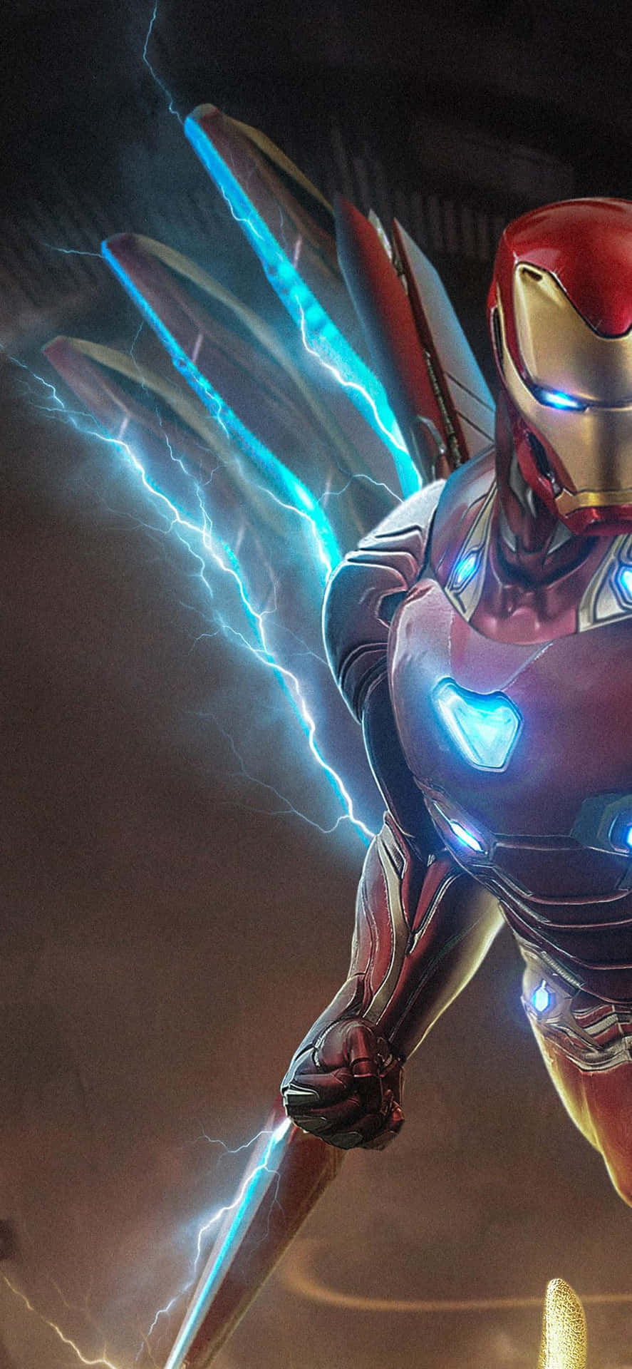 Get The Sleek Iron Man Look With The Iphone X Background