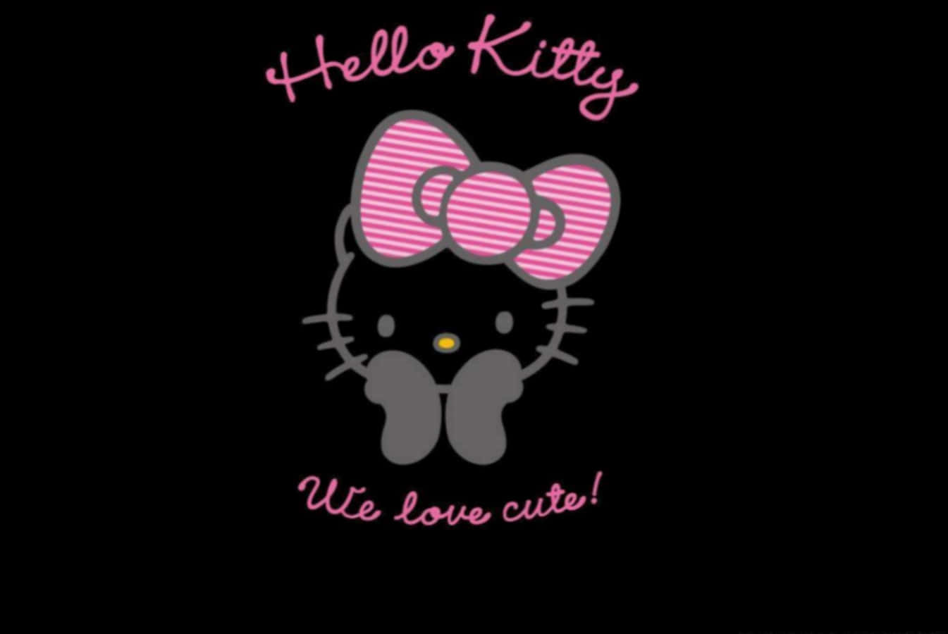 Get The Stylish And Adorable Hello Kitty Laptop Now! Background