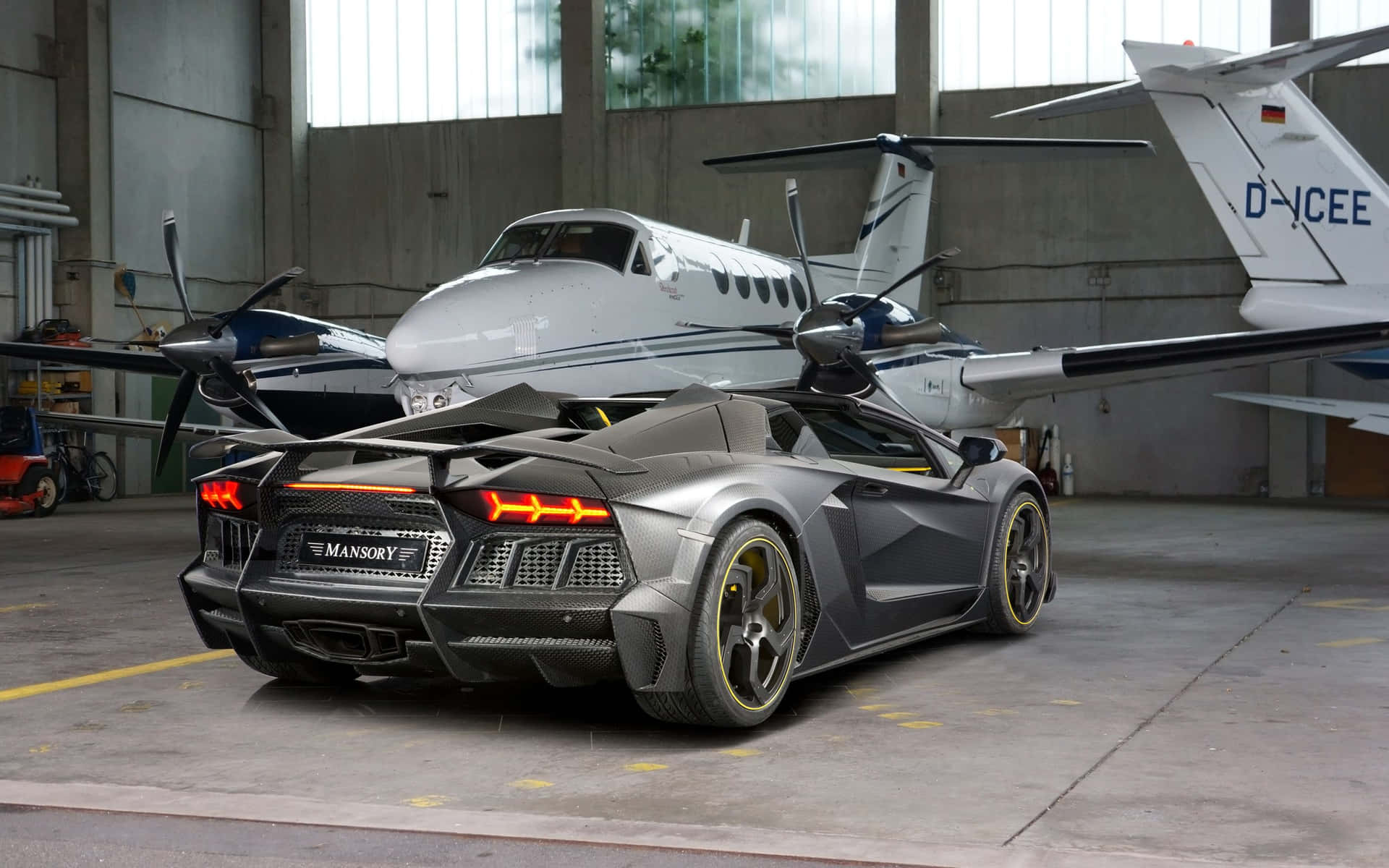 Get The Thrill Of Flight And The Power Of The Road All At Once Background