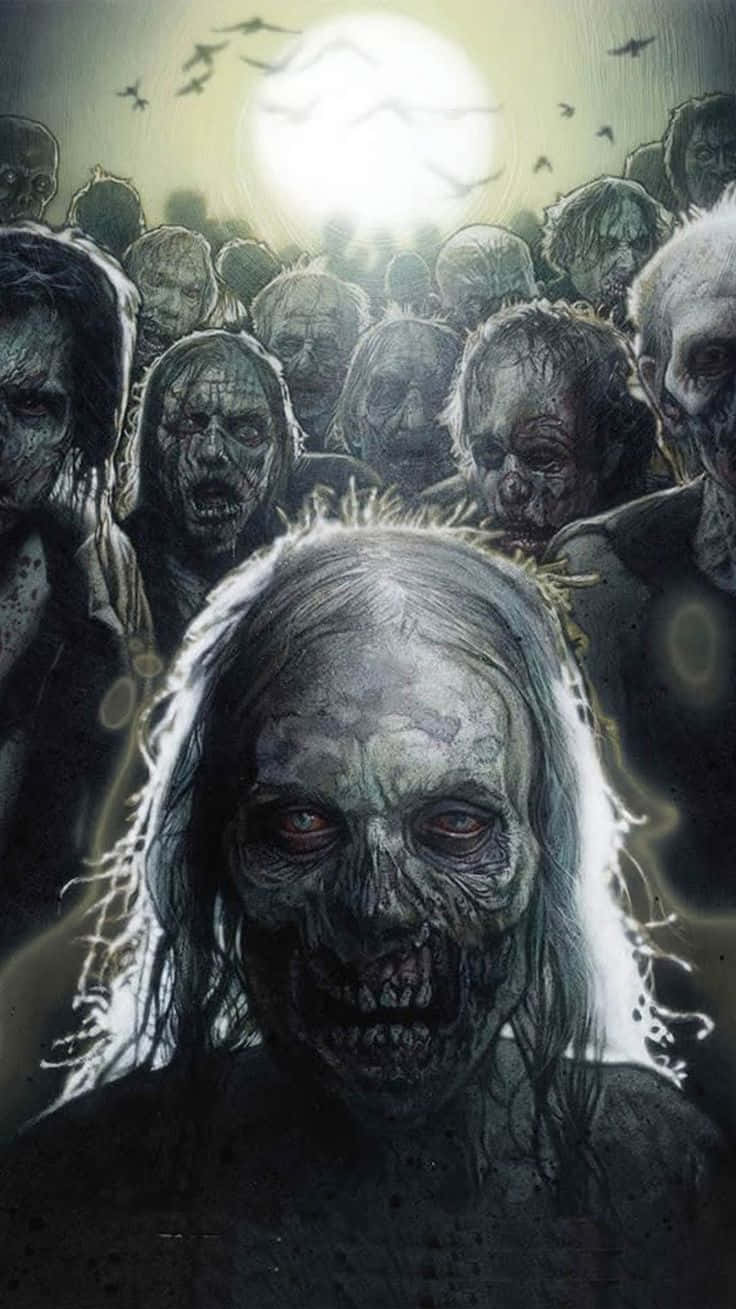 Get The Thrills With This Terrifying Horror Iphone Background