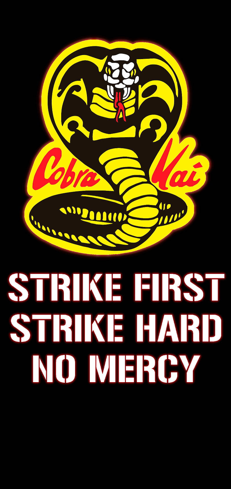 Get The Ultimate Martial Arts Experience With The Cobra Kai Phone Background