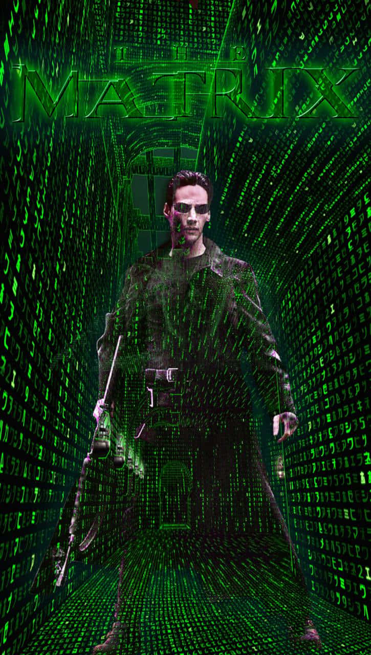 Get The Ultimate Matrix Experience With The Iphone. Background