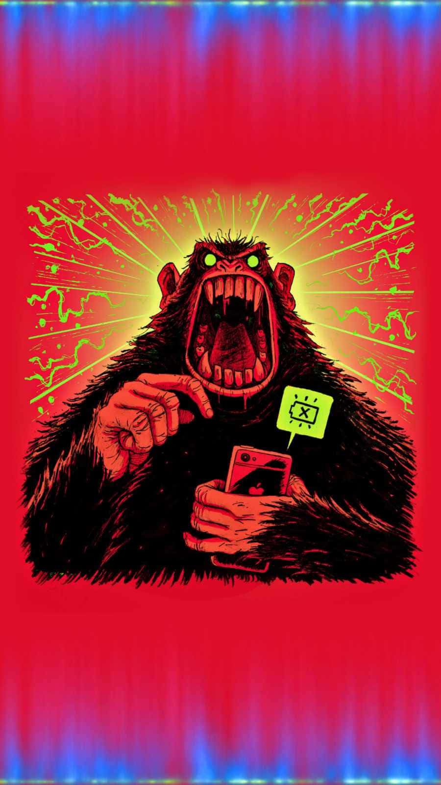 Get The Ultimate Smartphone Accessory With This Monkey Iphone Wallpaper Background