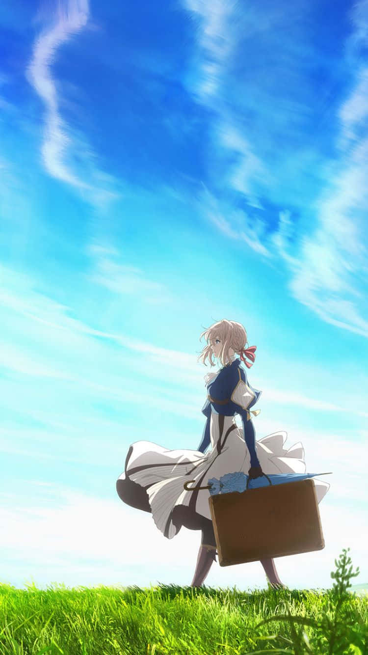 Get The Violet Evergarden Iphone Now! Background