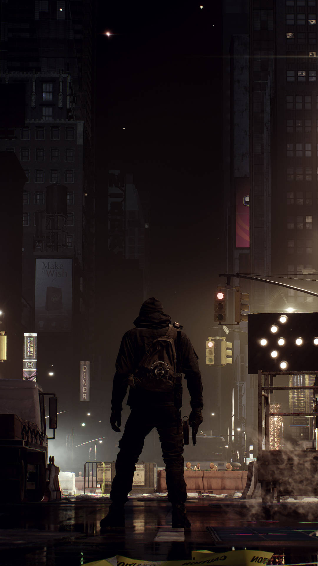 Get The World-class Gaming Experience With The Division Phone Background