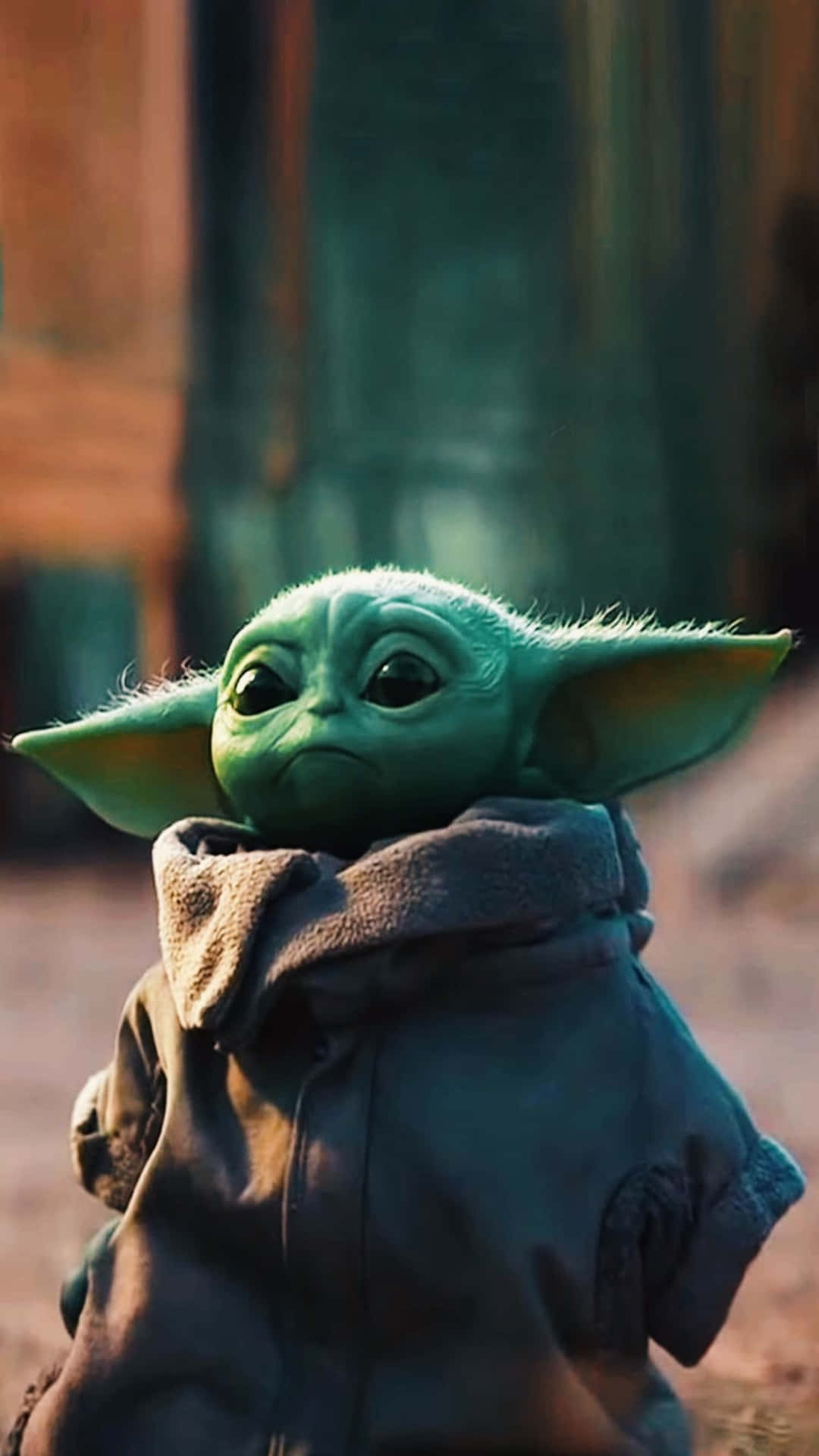 Get This Adorable Baby Yoda Phone Case! Background