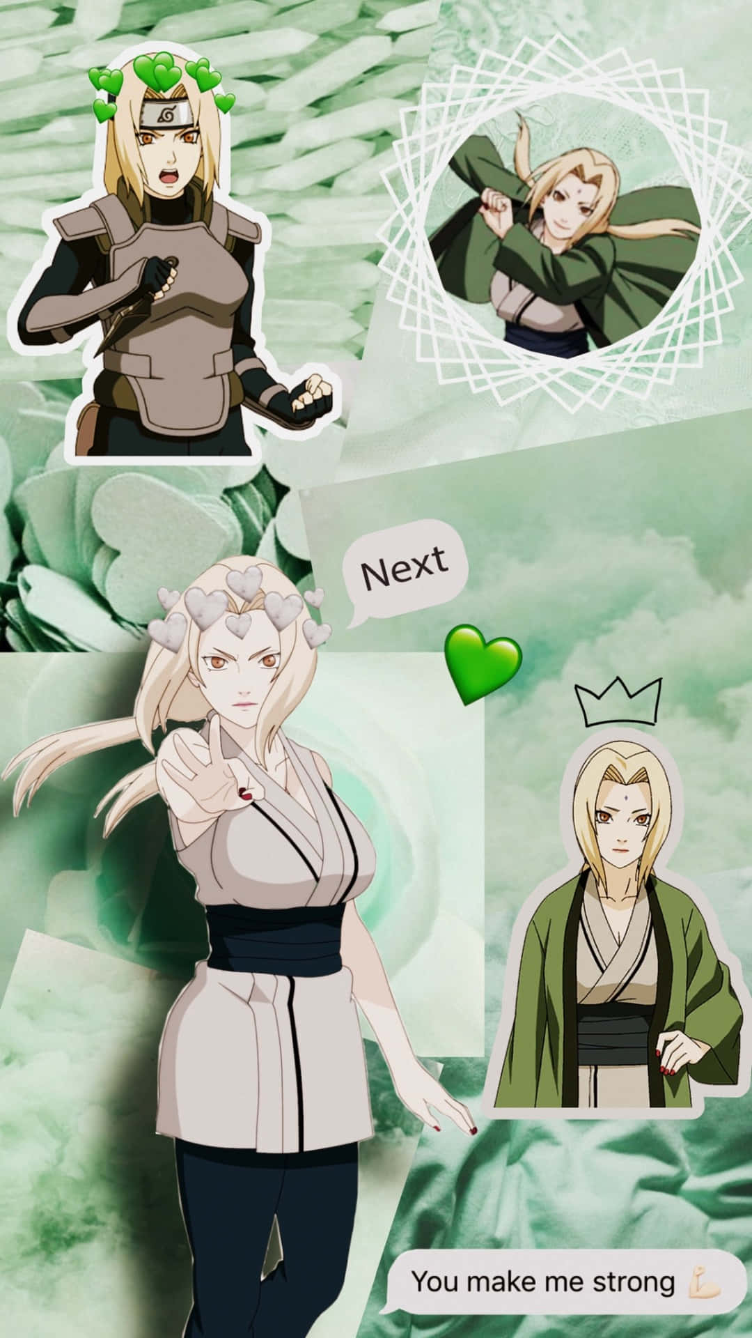 Get Tsunade's Iphone And Experience The Latest In Technology Background