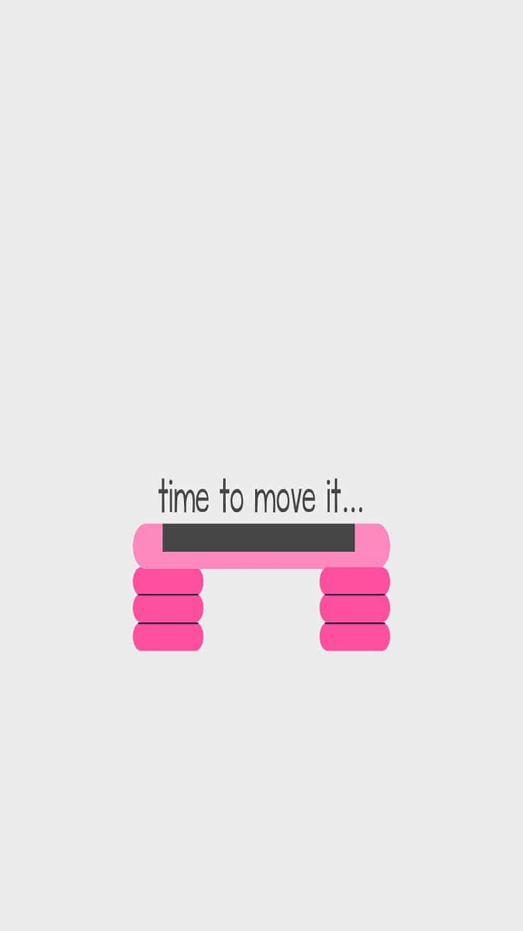 Get Up And Get Moving With Cute Workout! Background